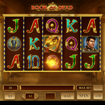 Lunubet - Book of Dead Slot Game - Play'n GO